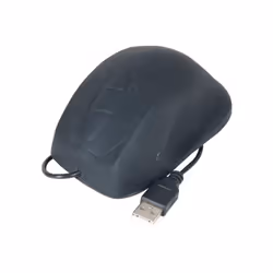 CUC Exertis Connect 575428, Droitier, Optique, USB Type-A + PS/2, 800 DPI, Noir