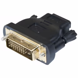 CUC Exertis Connect 581702, HDMI Type A (Standard), DVI-D, 0,2 m, Noir
