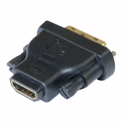 CUC Exertis Connect 581702 câble vidéo et adaptateur 0,2 m HDMI Type A (Standard) DVI-D Noir