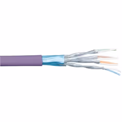 Dexlan 613045 câble de réseau Violet 500 m Cat6a F/FTP (FFTP)