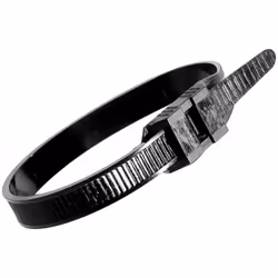 CUC Exertis Connect 620625 serre-câbles Attache-câble à entrée parallèle Nylon Noir 100 pièce(s)
