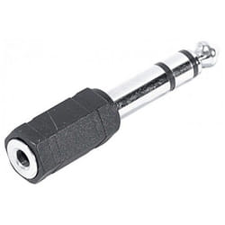 CUC Exertis Connect 721101 changeur de genre de câble 3.5-mm 6.35-mm Noir