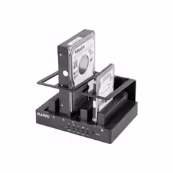CUC Exertis Connect 738173 duplicateur de supports et de données Duplicateur hdd/ssd 2 copies Noir