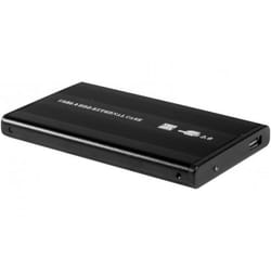 Dexlan 738305 Boîtier de disques de stockage Boîtier HDD Noir 2.5"