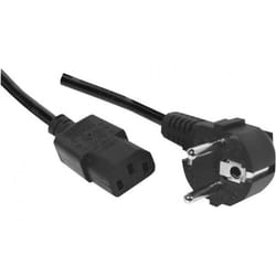 CUC Exertis Connect 808010 câble électrique Noir 1,8 m Coupleur C13 CEE7/4