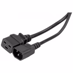 Tecline 808066, 2 m, Coupleur C14, Coupleur C19, 10 A