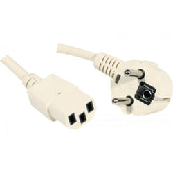 EXC 808110 câble électrique Beige 1,8 m