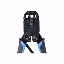EXC 812025 Pince à sertir Noir, Bleu