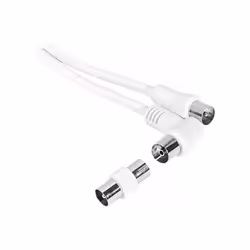 EXC 830000, 1,5 m, 3C-2V, 9,5 mm, 9,5 mm, Blanc