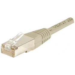 Cordon patch rj45 ftp cat6 gris - 1m