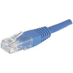 CUC Exertis Connect 853933 câble de réseau Bleu 1 m Cat5e U/UTP (UTP)