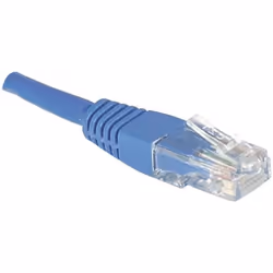 EXC Patch RJ45 cat.5e U/UTP Blue 3m câble de réseau Bleu Cat5e U/UTP (UTP)