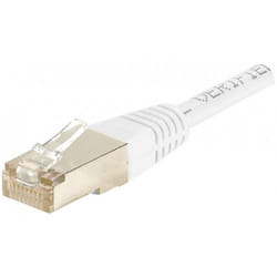 CUC Exertis Connect RJ-45, Cat5e, 0.3 m câble de réseau Blanc 0,3 m F/UTP (FTP)