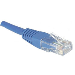 Dexlan RJ-45 Cat6 M/M 15m câble de réseau Bleu U/UTP (UTP)