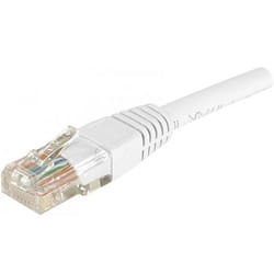 Dexlan RJ-45 Cat6 M/M 2m câble de réseau Blanc U/UTP (UTP)