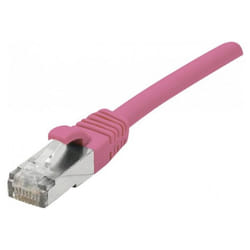 CUC Exertis Connect 854374 câble de réseau Vert, Rose 0,3 m Cat6a S/FTP (S-STP)