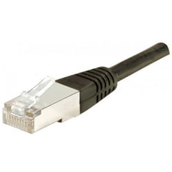 Dexlan 858381 câble de réseau Noir 7,5 m Cat6a S/FTP (S-STP)