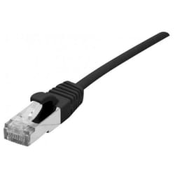 Dexlan 858736 câble de réseau Noir 0,5 m Cat6a S/FTP (S-STP)