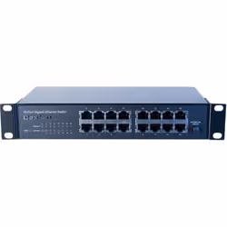 Dexlan 891016 commutateur réseau Non-géré L2 Gigabit Ethernet (10/100/1000) 1U Noir - Vue supplémentaire 3