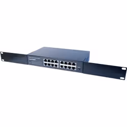 Dexlan 891016 commutateur réseau Non-géré L2 Gigabit Ethernet (10/100/1000) 1U Noir - Vue supplémentaire 5