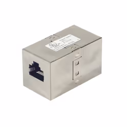 Hypertec 902830-HY, Plat, Gris, RJ-45, RJ-45, Femelle, Cat5e