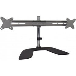 EXC 903037 support d'écran plat pour bureau 27" Noir, Acier inoxydable