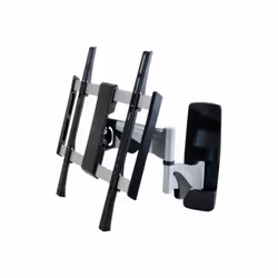 CUC Exertis Connect 903087, 200 x 200 mm, 400 x 400 mm, -15 - 15°, 6°, Aluminium, Acier, Noir, Argent