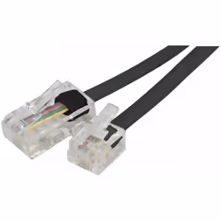 CUC Exertis Connect 911737, 5 m, RJ-11, RJ-45, Noir, Noir