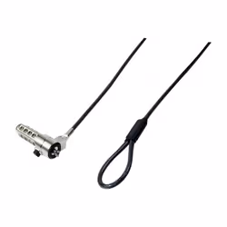 Hypertec 915045-HY, Verrouillage à combinaison, Noir