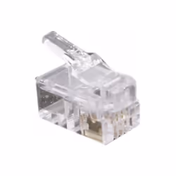 EXC 920441 connecteur de fils RJ9 Transparent