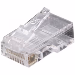CUC Exertis Connect 920450 connecteur de fils RJ-45 Transparent