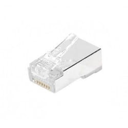 Hypertec 920842-HY connecteur de fils RJ45 Métallique, Transparent