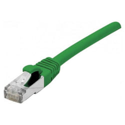 Hypertec Cat5e Patch Cable câble de réseau Vert 1 m F/UTP (FTP)