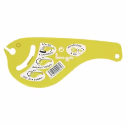 PATISSE Poisson Malin Ouvre-bocal multifonction - Couleur assortie