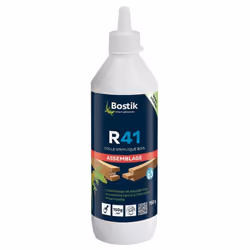 La colle vinylique R41 de la marque Bostik est un adhésif hautement performant conçu pour diverses applications. Elle est ada ...