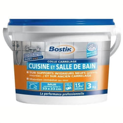 Colle carrelage - cuisine et salle de bain - 3 Kg