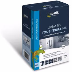 Joint fin de 1 à 6mm Finition lisse Sans retrait Intérieur ou extérieur Joint de carrelage fin, de 1 à 6mm. Joint applicable  ...