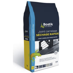 Joint séchage rapide gris foncé 5kg - Bostik