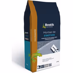 Finition parfaite Aspect ultra lisse Joints de maçonnerie ou carrelage Petits scellements Mortier fin de finition à prise nor ...