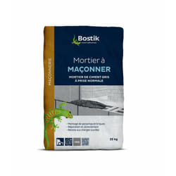 Mortier à maçonner gris 25 kg