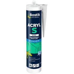 Bostik - Mastic Acryl s 310ml Couleur: Blanc