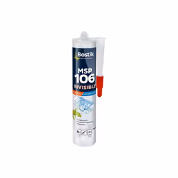 Présentation : Mastic Bostik MSP 106 Polymère fixation et étanchéité translucide , spécialement conçu pour fixer les matériau ...