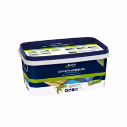 Description générale Colle acrylique Bostik pour sols plastiques, PVC et vinyles, idéale pour une application dans toutes les ...