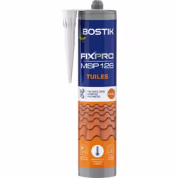Colle à prise rapide haute résistance aux intempéries Adhère aux supports humides Joint hybride polymère Bostik MSP 126. Mast ...