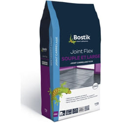 Bostik Joint Flex de carrelage souple et large 5kg Couleur: GRIS ARGENT