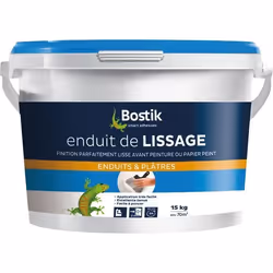 Enduit lissage pate 15kg Bostik
