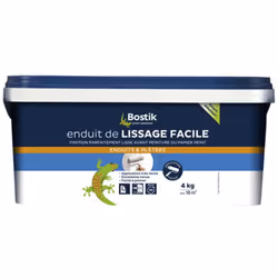 Application très facile Excellente tenue Facile à poncer L'enduit de lissage facile de Bostik permet une application de l'end ...