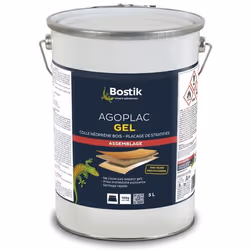 Colle néoprène Agoplac Gel BOSTIK - tenue thermique 80°- fût 5L - 30604788