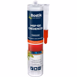 Colle joint int/ext polymere bostik fixpro msp 120 credences 290ml