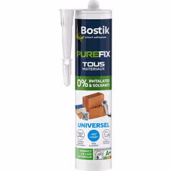 Résumé : Colle mastic bostik purefix universel par BOSTIK Coloris : Blanc Plus en détails : COLLE MASTIC BOSTIK PUREFIX UNIVE ...